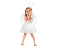 Role-play set for kids "Angel" (skirt, wings, halo)